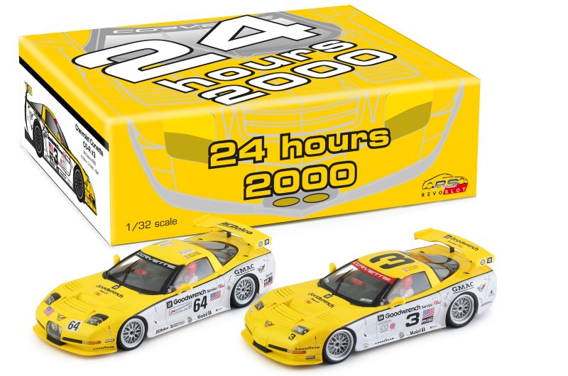 RS0188 Corvette C5 Twin Pack featuring both the Daytona and Le Mans Cars.